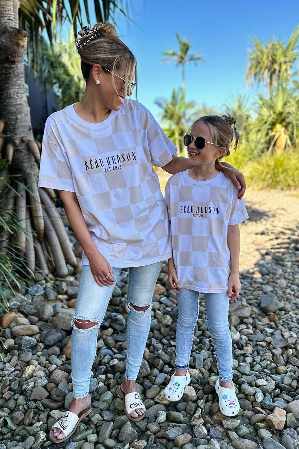 Check Established Tee - Kids